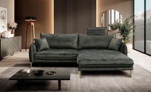 ROHOVÁ SEDAČKA, textil, zelená MID.YOU - Sedací soupravy, Online Only