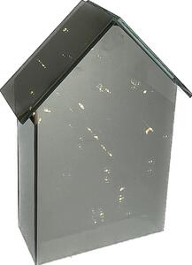 Domek zrcadlo 21 cm s LED