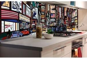 DIMEX | Fototapeta do kuchyně Times Square KI-180-040 | 180 x 60 cm | vícebarevná