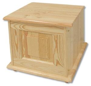 KS101 dřevěná truhlice masiv borovice Drewmax (Kvalitní nábytek z borovicového masivu)