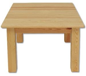 Drewmax ST109 - Dřevěný stůl konferenční masiv borovice (Kvalitní borovicový konferenční stolek z masivu)
