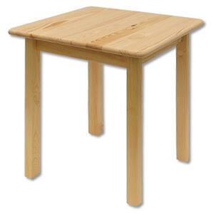 ST108 60x60 cm dřevěný jídelní stůl z masivní borovice Drewmax (Kvalitní nábytek z borovicového masivu)