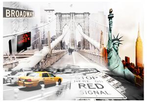 Fototapeta - New York v ulicích 200x140 + zdarma lepidlo