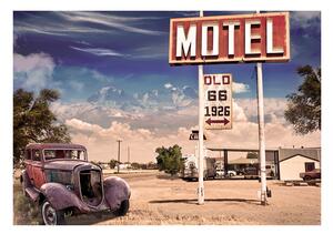 Fototapeta - Starý motel 200x140 + zdarma lepidlo