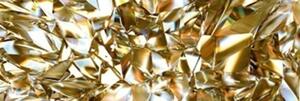 KI-180-072 Fototapeta do kuchyně Zlatý krystal | 180 x 60 cm