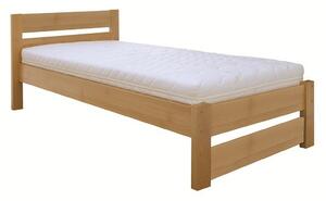 LK180-80 dřevěná postel masiv buk Drewmax (Kvalitní nábytek z bukového masivu)