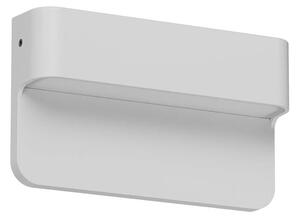 Redo Venkovní nástěnné LED svítidlo KANT 3W, š. 12 cm, IP65, CCT 2700-3000K, 24V Barva: Bílá