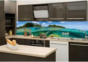 KI-260-013 Fototapeta do kuchyně Korálový útes | 260 x 60 cm