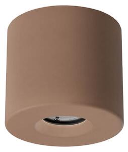 Redo Venkovní LED stropní svítidlo FUNN 9W, ø 12 cm, IP65 Barva: terracotta, Barva světla: 2700K