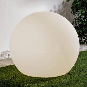 Nowodvorski Lighting Kulatá lampa Cumulus XL, Ø 80 cm, bílá, plast, IP44, E27, Bílá / opál, Plast