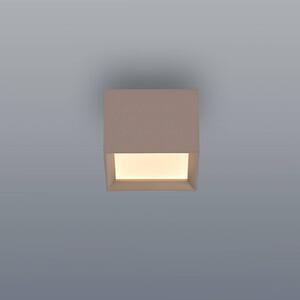 PURE LED stropní svítidlo Manhatten, bronzové, 1žárovkové,, stmívatelný, Bronz / starožitná mosaz, Chodba, Hliník, Moderní