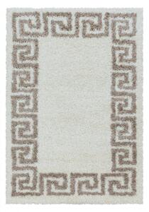 Vopi | Kusový koberec Hera shaggy 3301 beige - 240 x 340 cm