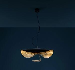 Catellani & Smith Luxusní závěsné LED svítidlo Lederam Manta S1, 2700K, 1x14W Barva: Bílá