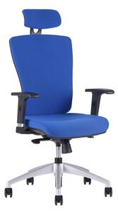 Kancelářská židle s podhlavníkem HALIA SP (více barev) Modrá