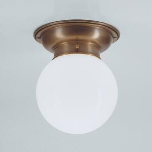 Berliner Messinglampen Stropní světlo Jim - ručně vyrobené, stmívatelný, Bronz / starožitná mosaz, Chodba, Mosaz