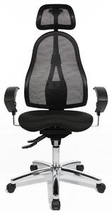 Sitness 15 balanční zdravotní kancelářská židle s podhlavníkem (Unikátní systém naklánění)