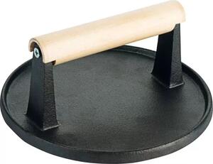Litinový press na steaky/burgery Contacto 17,5 cm