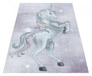 Vopi | Dětský koberec Funny 2102 violet - 160 x 230 cm