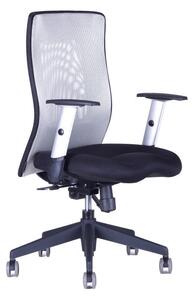Kancelářská židle na kolečkách Office Pro CALYPSO XL BP - bez podhlavníku, více barev Světle šedá 12A11