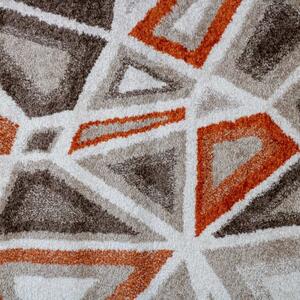 Vopi | Kusový koberec Walton 5797A béžovo-oranžový - 140 x 200 cm