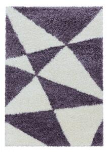 Vopi | Kusový koberec Tango shaggy 3101 lila - 140 x 200 cm