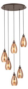 Eglo 39508 - Lustr na lanku SIRACUSA 6xE27/60W/230V