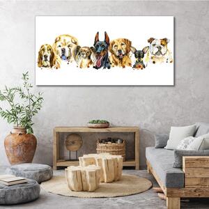 Obraz na plátně Obraz na plátně Malování mazlíčků psů