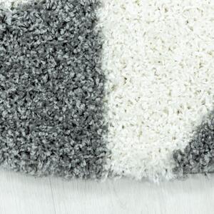 Vopi | Kusový koberec Tango shaggy 3101 grey - 140 x 200 cm