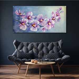 Obraz na plátně Obraz na plátně Malba abstrakce květiny
