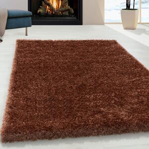 Vopi | Kusový koberec Brilliant shaggy 4200 cooper - 60 x 110 cm