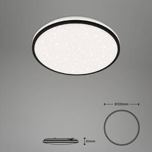 Stropní svítidlo LED Ivy Sky S, dekor hvězdy, Ø 33 cm
