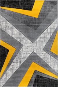 Vopi | Kusový koberec Warner 1180A yellow - 140 x 200 cm