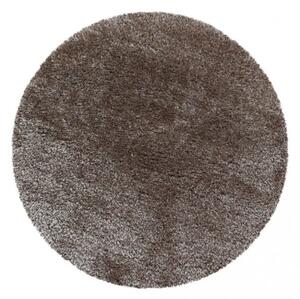 Vopi | Kusový koberec Brilliant shaggy 4200 taupe - 160 x 230 cm