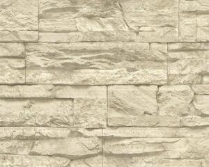 Vliesová tapeta na zeď Best Of Wood Stone 2020 7071-30 | 0,53 x 10,05 m | 0,53 x 10,05 m | A.S. Création