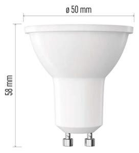 Emos lighting LED žárovka Classic MR16 7W GU10 teplá bílá