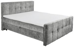 AMERICKÁ POSTEL, 160/200 cm, šedá MID.YOU - Postele s úložným prostorem, Online Only