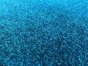 Vopi | Kusový koberec Eton Lux tyrkysový - 1 m2 s obšitím