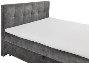 AMERICKÁ POSTEL, 160/200 cm, antracitová MID.YOU - Postele s úložným prostorem, Online Only