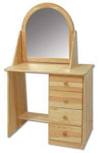 LT108 dřevěný toaletní stolek masiv borovice Drewmax (Kvalitní nábytek z borovicového masivu)