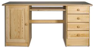 BR115 dřevěný psací stůl z masivní borovice Drewmax (Kvalitní nábytek z borovicového masivu)