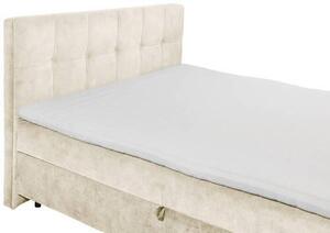 AMERICKÁ POSTEL, 160/200 cm, krémová MID.YOU - Postele s úložným prostorem, Online Only