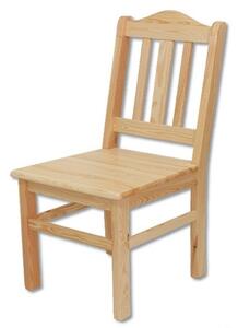 Drewmax KT101 - Dřevěná židle masiv borovice (Kvalitní borovicová jídelní židle z masivu)