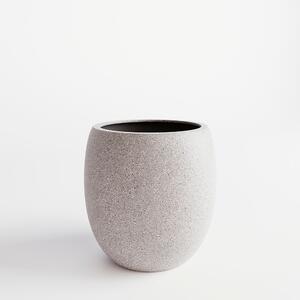 Cliff květináč, Ø 27/37/49 cm, výška 30/43/55 cm, antracitová, šedá Barva květináče: Šedá, Rozměry: Průměr 27 cm, Výška 30 cm