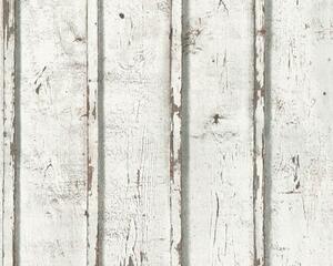 Vliesová tapeta na zeď Dekora Natur 6 95370-1 | 0,53 x 10,05 m | béžová, šedá, bílá | A.S. Création