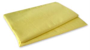 Vesna | Prostěradlo bavlna plátno žluté 140x230 cm