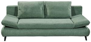 ROZKLÁDACÍ POHOVKA, textil, kompozitní dřevo, zelená MID.YOU - Rozkládací pohovky, Online Only