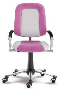 Dětská rostoucí židle FREAKY SPORT 2430 390 růžová-šedá (Výškově i hloubkově stavitelná židle Mayer)