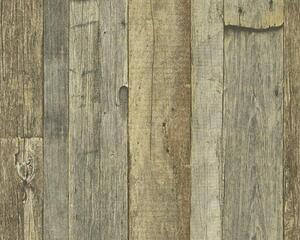 A.S. Création | Vliesová tapeta na zeď Best of Wood & Stone 95931-3 | 0,53 x 10,05 m | hnědá