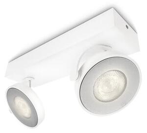 53172/31/16 Clockwork bodové LED svítidlo 2x4,5W 1000lm 2700K stmívatelné IP20, bílé