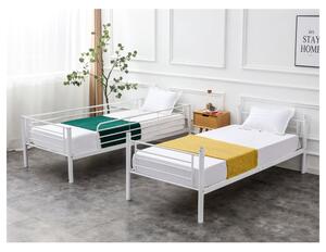 Patrová postel BENKY bílá, 90x200 cm